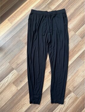 Cozy Earth Bamboo Lounge Pants Womens L Black Pajama Sleep Pants Soft Stretch